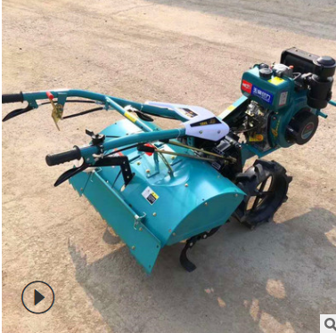 果園農(nóng)用柴油趟地機 葡萄園開溝回填埋藤多用途微耕機
