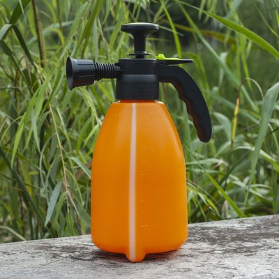 工廠批發(fā)耐酸堿2L氣壓喇叭嘴家用澆花噴水壺洗車液自潔素專用噴壺