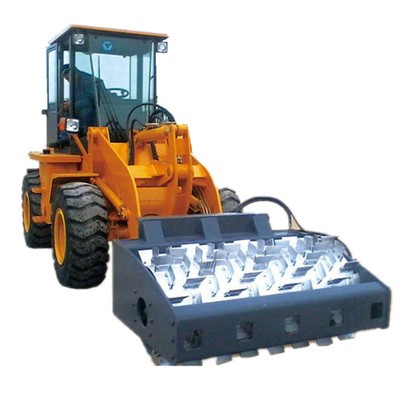 市政環(huán)衛(wèi)車配冬季路面除冰雪設(shè)備ws50滑移裝載機(jī)配破冰器