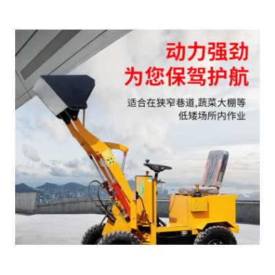 電動小鏟車養(yǎng)殖場清糞四輪抓草農(nóng)用工地柴油四驅裝載機推土車小型