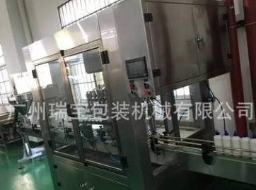 全自動(dòng)沙拉醬灌裝機(jī) 6頭活塞式濃醬灌裝線 蜂蜜自動(dòng)定量灌裝設(shè)備
