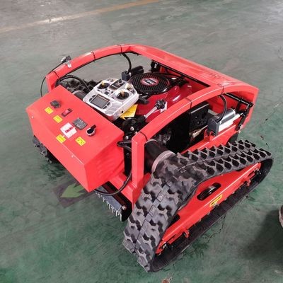 全自動遙控割草機(jī) 小型履帶式果園破碎機(jī) 草坪綠化割草機(jī)報價