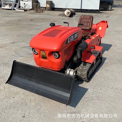 乘坐式田園管理機履帶旋耕機多功能開溝農(nóng)用果園耕地微耕機