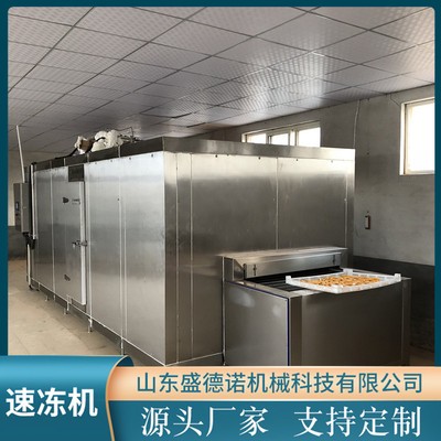 供應(yīng)帶魚小蝦速凍機 果蔬速凍冷凍設(shè)備 大小型隧道式速凍機器
