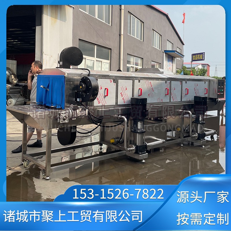 蔬菜周轉(zhuǎn)筐360度無(wú)死角清洗機(jī) 蛋筐清洗烘干一體機(jī) 全自動(dòng)洗筐機(jī)
