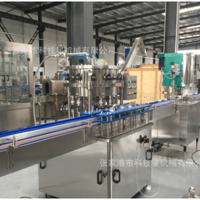 廠家直銷含氣飲料等壓灌裝線 全自動液體灌裝機(jī) 啤酒灌裝機(jī)
