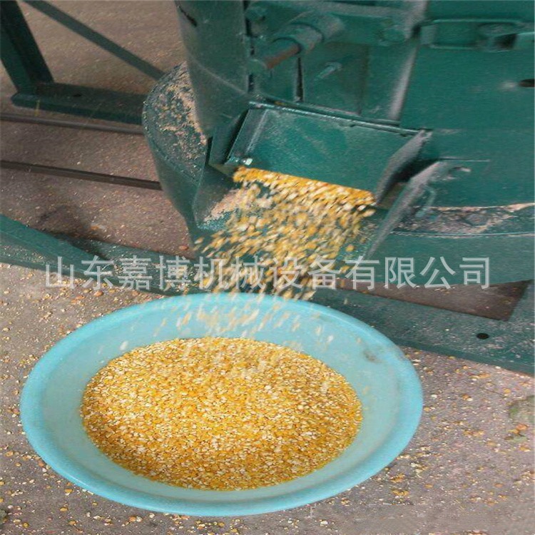 農用谷子小麥去皮碾米機 電動稻谷碾米機 養(yǎng)馬用糧食擠扁機