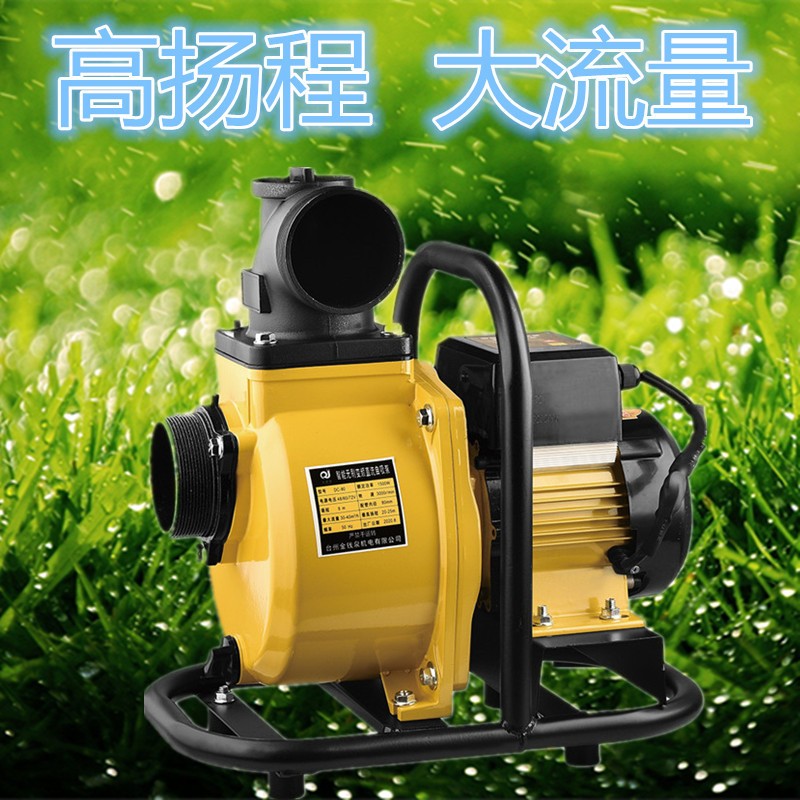 3寸智能無刷變頻直流自吸離心泵農(nóng)用灌溉太陽能MPPT電動車抽水泵