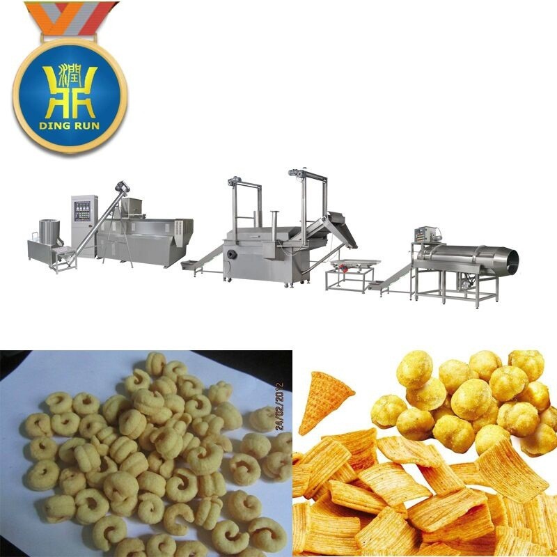 鼎潤廠家生產(chǎn)銷售小米鍋巴生產(chǎn)設(shè)備油炸鍋巴生產(chǎn)線全套鍋巴機(jī)