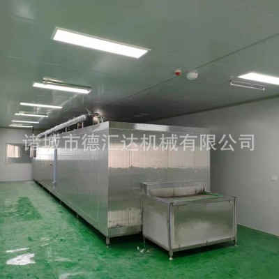 龍蝦尾速凍機(jī) 隧道平板速凍機(jī) 水產(chǎn)包冰速凍機(jī) 氟利昂速凍機(jī)