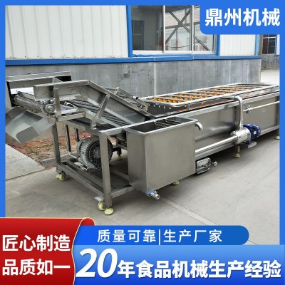 全自動(dòng)凈菜加工成套設(shè)備 果蔬氣泡清洗機(jī) 瓜果西紅柿去泥清洗機(jī)