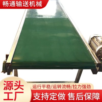 廠家供應(yīng)皮帶輸送機食品加工傳輸機可移動流水線輸送機皮帶輸送機
