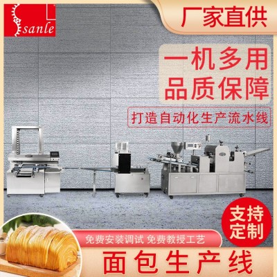 三樂 小型手撕面包成型機(jī) 做吐司面包機(jī)器 巖燒面包設(shè)備廠家直供