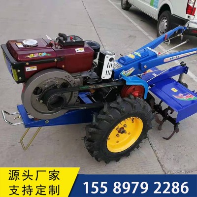 農(nóng)用手扶式拖拉機(jī) 山地丘陵手扶打地機(jī) 大馬力起壟開溝耕田機(jī)