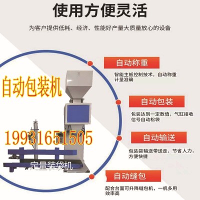 黃豆顆粒稱重包裝機(jī)械 大米顆粒自動(dòng)灌裝機(jī)5-60公斤均可打包