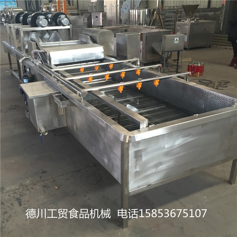 全自動高壓噴淋氣泡清洗機 包裝袋食品氣泡清洗機 葡萄氣泡清洗機