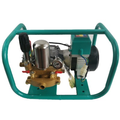 48V/60V農(nóng)用三缸柱塞泵園林高壓電動(dòng)三輪車(chē)專用打藥泵遙控噴霧機(jī)