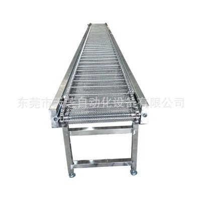廠家供應(yīng)優(yōu)質(zhì)網(wǎng)鏈輸送機 網(wǎng)帶輸送機 不銹鋼鏈板提升機食品傳送機