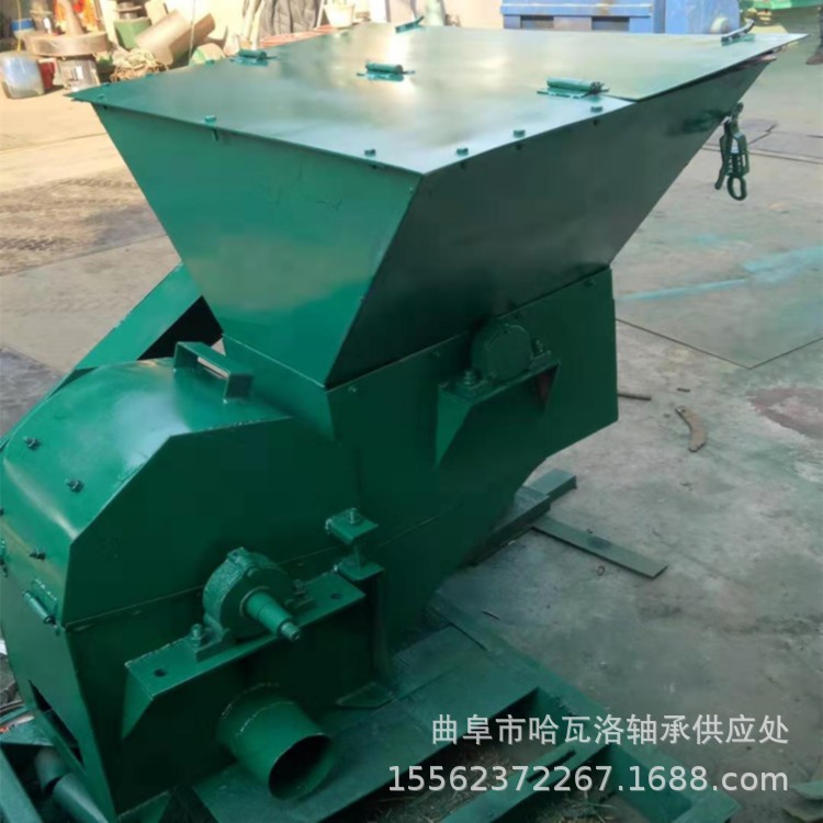 電動多功能養(yǎng)殖飼料粉碎機 精細(xì)無塵沙克龍粉碎機自動進料碎草機