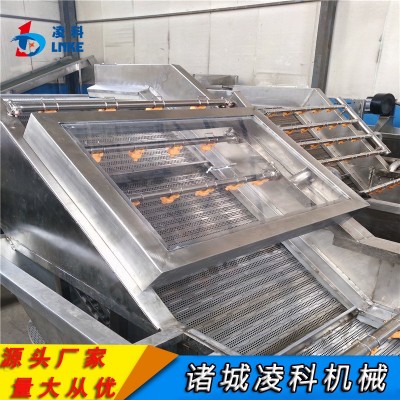大姜?dú)夤膰娏芮逑礄C(jī) 上海青氣浴噴淋清洗機(jī) 塑料網(wǎng)帶變頻調(diào)速