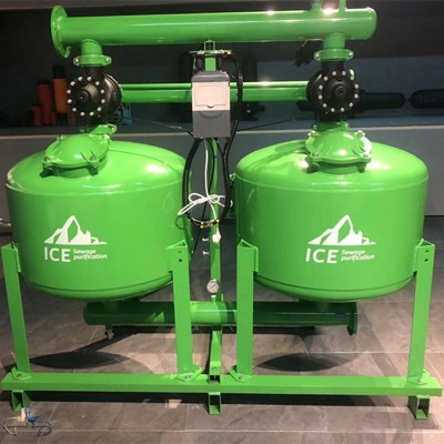 農(nóng)業(yè)節(jié)水灌溉園林霧化溫室微噴全自動反沖洗石英砂介質(zhì)砂石過濾器