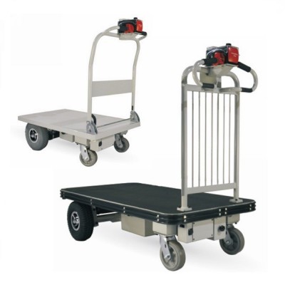 外銷款 電動(dòng)手推車?yán)涇?小型電動(dòng)平板車搬運(yùn)車 四輪 電動(dòng)小推車