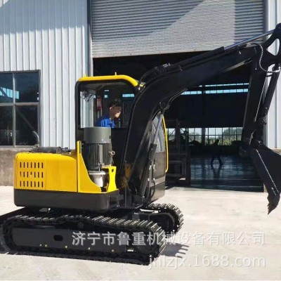 生產(chǎn)電動挖掘機 35履帶電動挖機廠家 60型電動履帶小型挖掘機價格