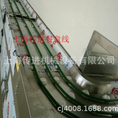 圓帶餐盤輸送機(jī) 臺(tái)州單位食堂餐盤輸送機(jī) 傳進(jìn)機(jī)械廚房收盤傳送帶