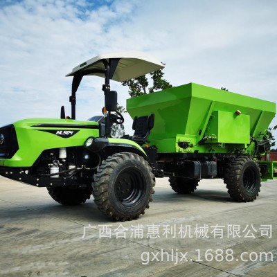 HL504惠利牌折腰小轉(zhuǎn)彎半徑田間作業(yè)犁地撒肥機多功能作業(yè)拖拉機