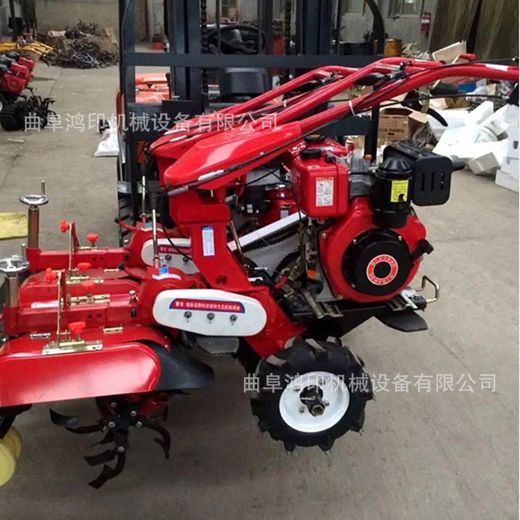 自走式種姜開(kāi)溝起壟機(jī) 電啟動(dòng)柴油開(kāi)溝機(jī) 大蔥起壟回填機(jī)