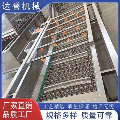 達譽機械 凈菜加工流水線 果蔬氣泡清洗機 廠家直售 質(zhì)量保證