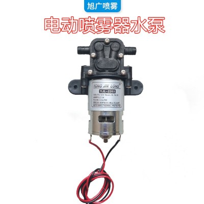 電動噴霧器水泵高壓大功率水泵電機打藥機配件回流水泵噴霧器配件