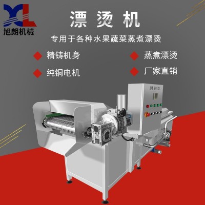 旭朗全自動(dòng)蒸煮漂燙機(jī)豆角紅薯干黃桃水果食品巴氏蔬果漂燙機(jī)廠家