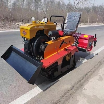 多功能履帶式微耕機40馬力 大容量濾芯 保護(hù)發(fā)動機 按需定制