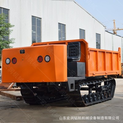 出售自卸式翻斗車(chē) 柴油山地運(yùn)輸車(chē) 農(nóng)用搬運(yùn)履帶運(yùn)輸車(chē)