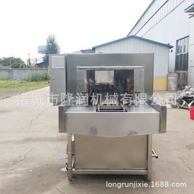 隆潤機(jī)械全自動(dòng)周轉(zhuǎn)筐清洗機(jī)大型商用物流筐子托盤高壓噴淋去油污
