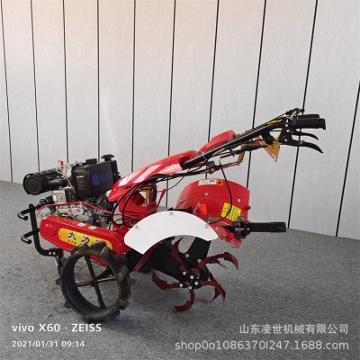 履帶式微耕機(jī) 大棚果園旋耕開溝機(jī) 小型家用農(nóng)用耕地旋耕機(jī)