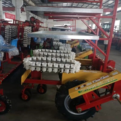 地輪無(wú)動(dòng)力輸出移栽機(jī) 秧苗移栽種植 森盈 運(yùn)行穩(wěn)定