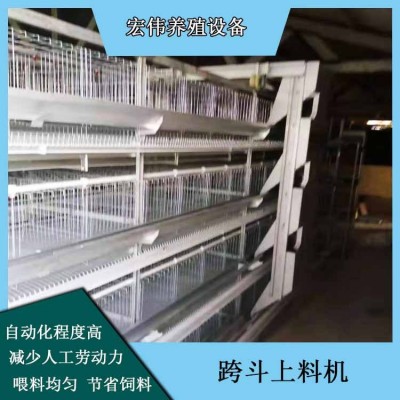 養(yǎng)雞場(chǎng)自動(dòng)飼喂設(shè)備 大型規(guī)?；u舍喂料機(jī) 可行走喂飼料設(shè)備